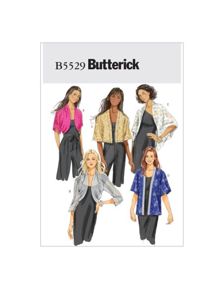Patron Butterick 5529/Y - Veste