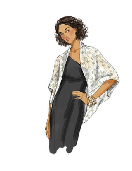 Patron Butterick 5529/Y - Veste