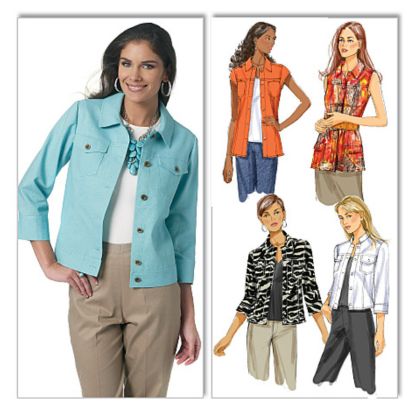 Patron Butterick 5616/AA - Vestes 2