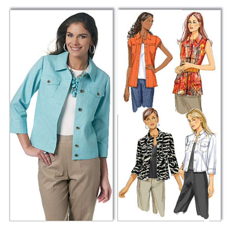 Patron Butterick 5616/AA - Vestes