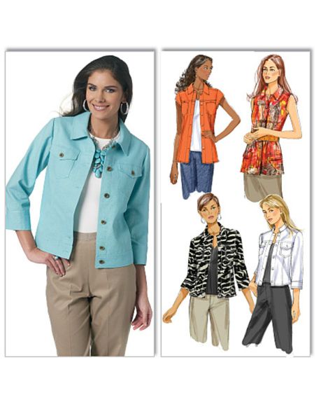 Patron Butterick 5616/AA - Vestes