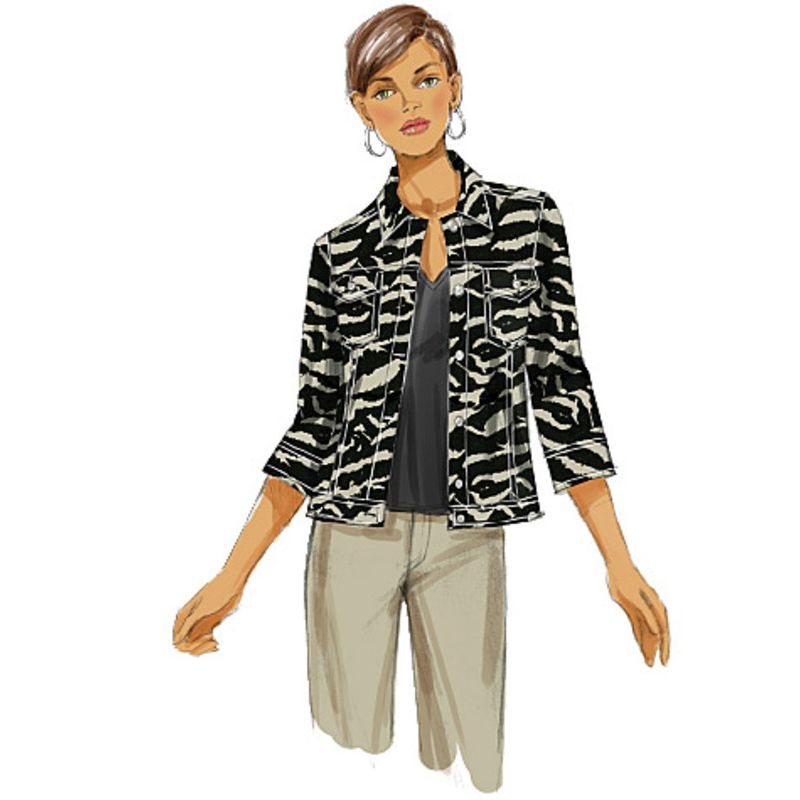 Patron Butterick 5616/AA - Vestes