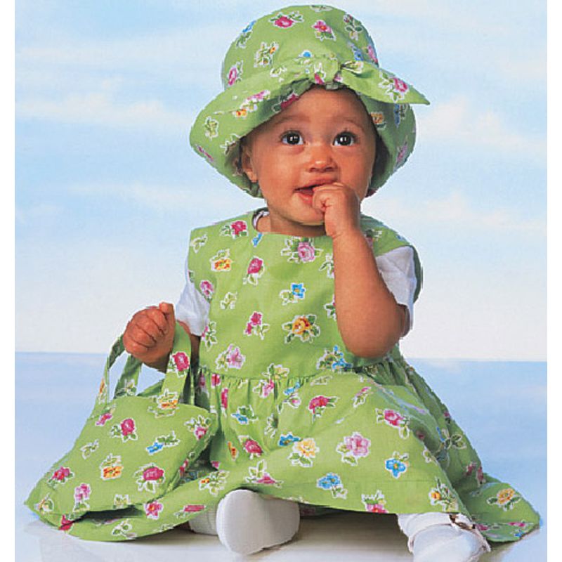 Patron Butterick 5624/NB - Robe, chasuble, barboteuse, combinaison, culotte, pantalon et sac