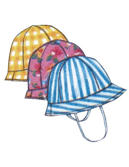 Patron Butterick 5625/NB - Barboteuse, chasuble, culotte et chapeau