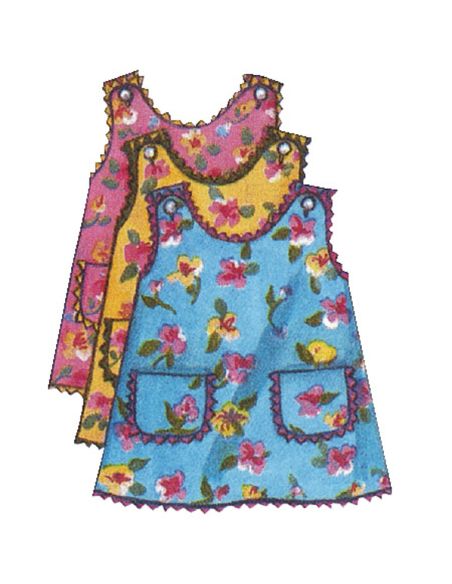 Patron Butterick 5625/NB - Barboteuse, chasuble, culotte et chapeau