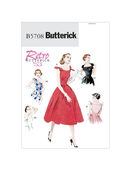 Patron Butterick 5708/A5 - Robe