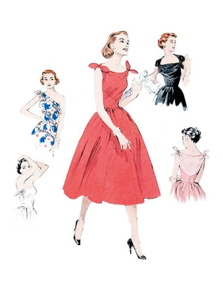 Patron Butterick 5708/A5 - Robe