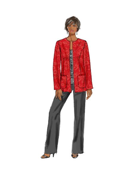 Patron Butterick 5719/B5 - Veste, robe, jupe et pantalon