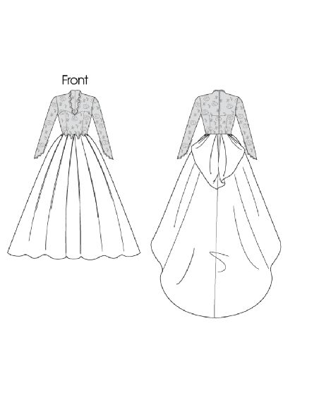 Patron Butterick 5731/A5 - Robe
