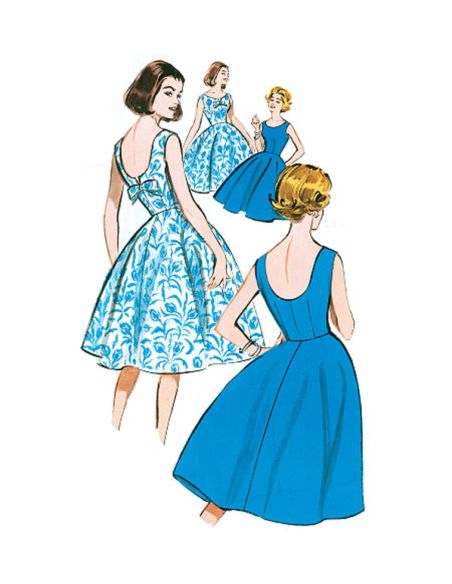 Patron Butterick 5748/A5 - Robe