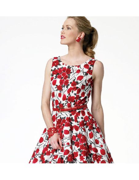 Patron Butterick 5748/A5 - Robe