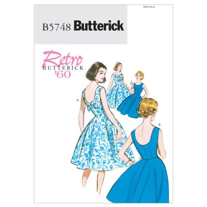 Patron Butterick 5748/A5 - Robe