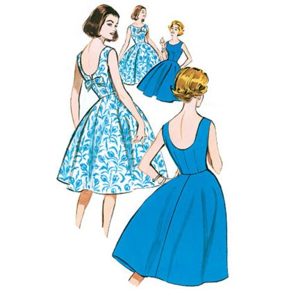 Patron Butterick 5748/A5 - Robe 2