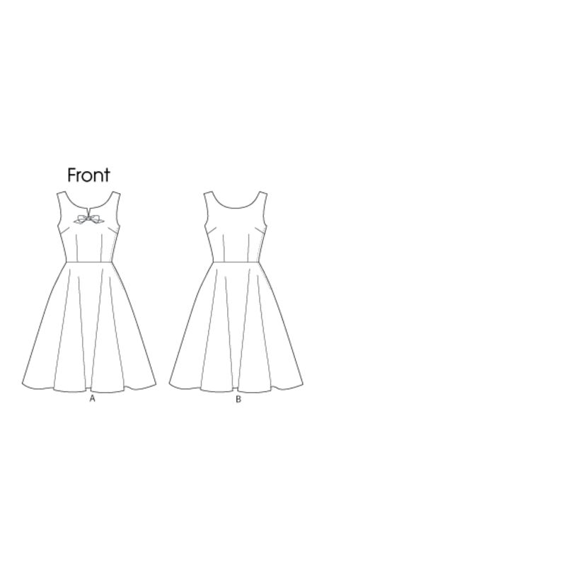 Patron Butterick 5748/A5 - Robe