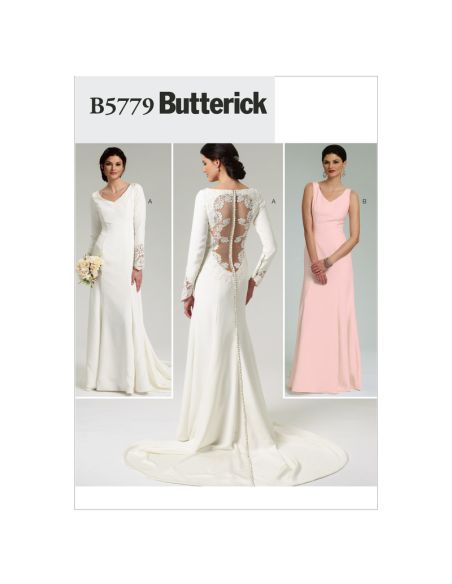 Patron Butterick 5779/AX5 - Robe