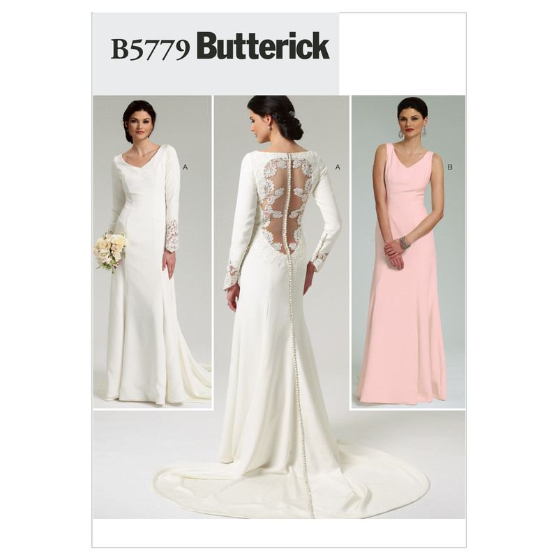 Patron Butterick 5779/AX5 - Robe