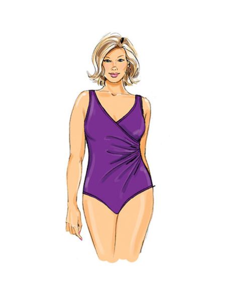 Patron Butterick 5795/RR - Paréo, haut, robe, maillot de bain jupe et dossiers