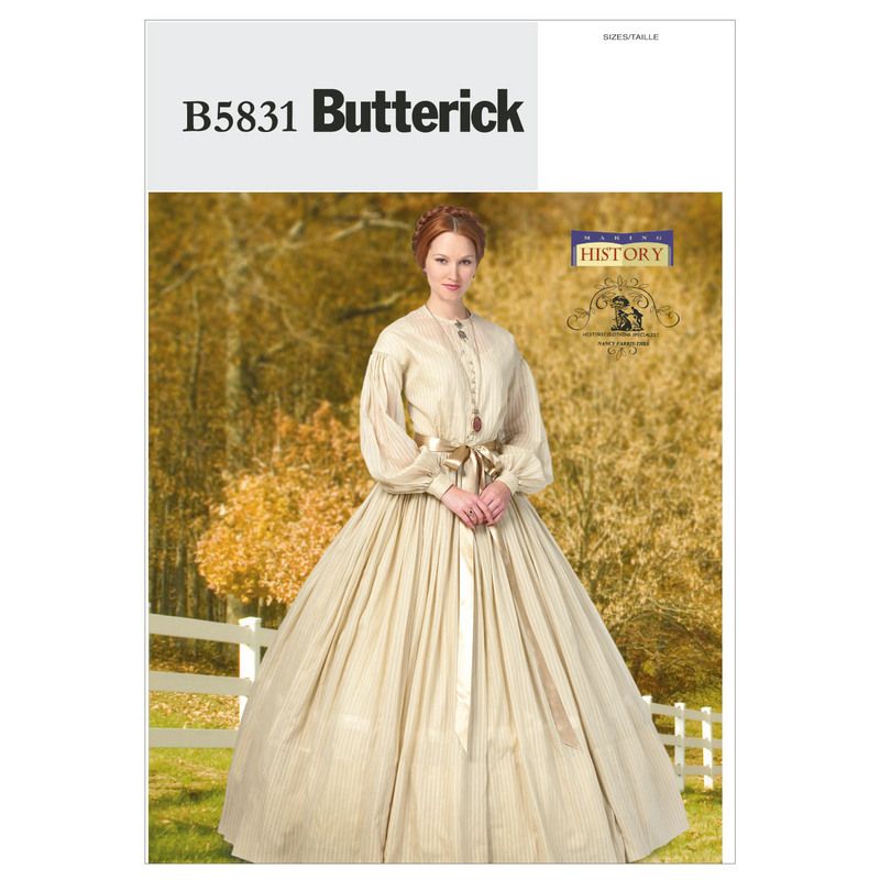 Patron Butterick 5831/B5 - Robe et jupon