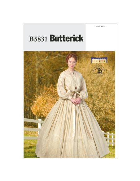 Patron Butterick 5831/B5 - Robe et jupon
