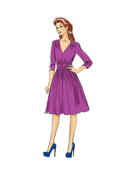 Patron Butterick 5850/B5 - Robe