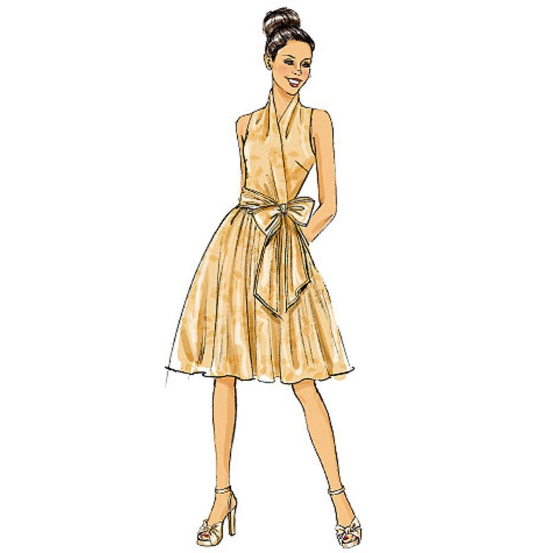 Patron Butterick 5850/B5 - Robe