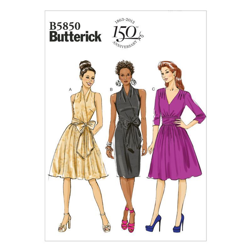 Patron Butterick 5850/B5 - Robe