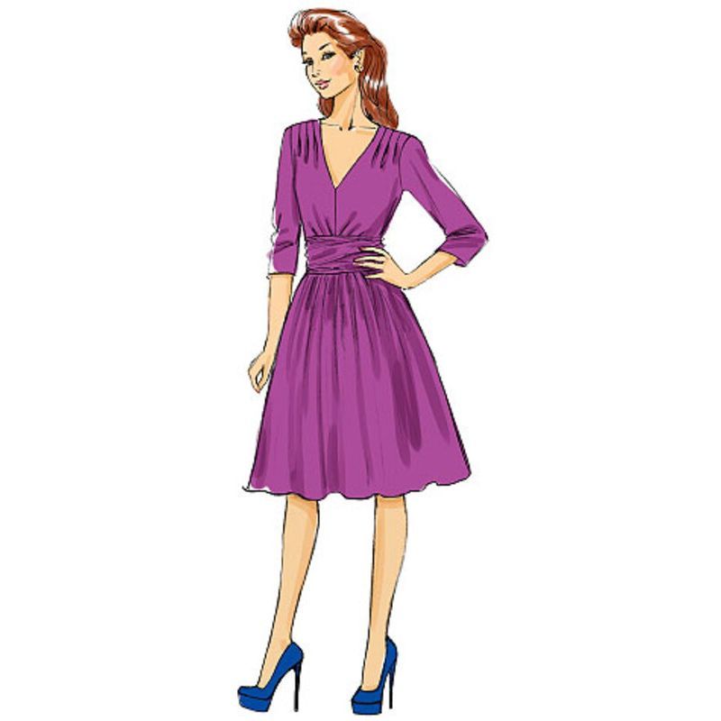 Patron Butterick 5850/B5 - Robe