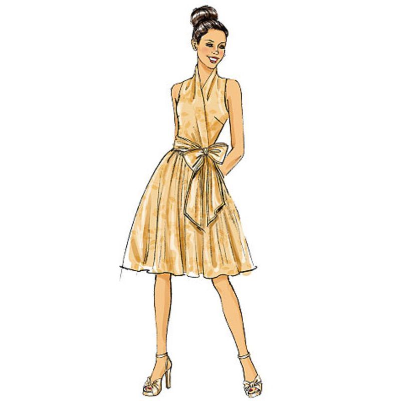 Patron Butterick 5850/B5 - Robe