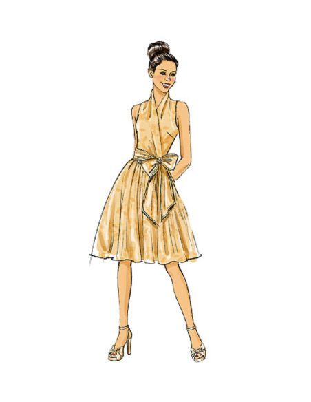 Patron Butterick 5850/B5 - Robe