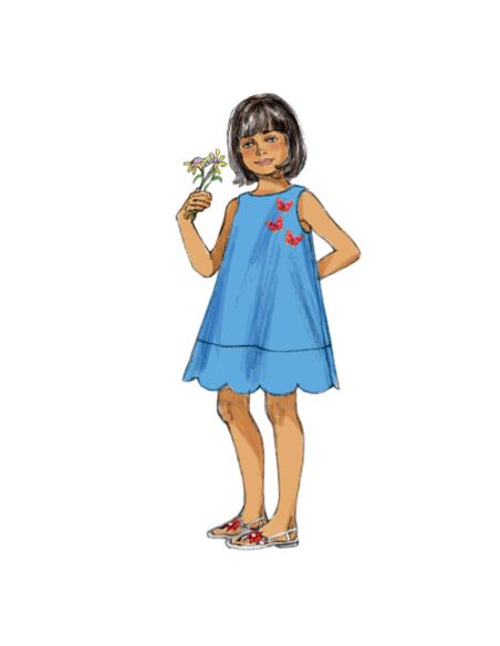 Patron Butterick 5876/CCB - Robe enfant