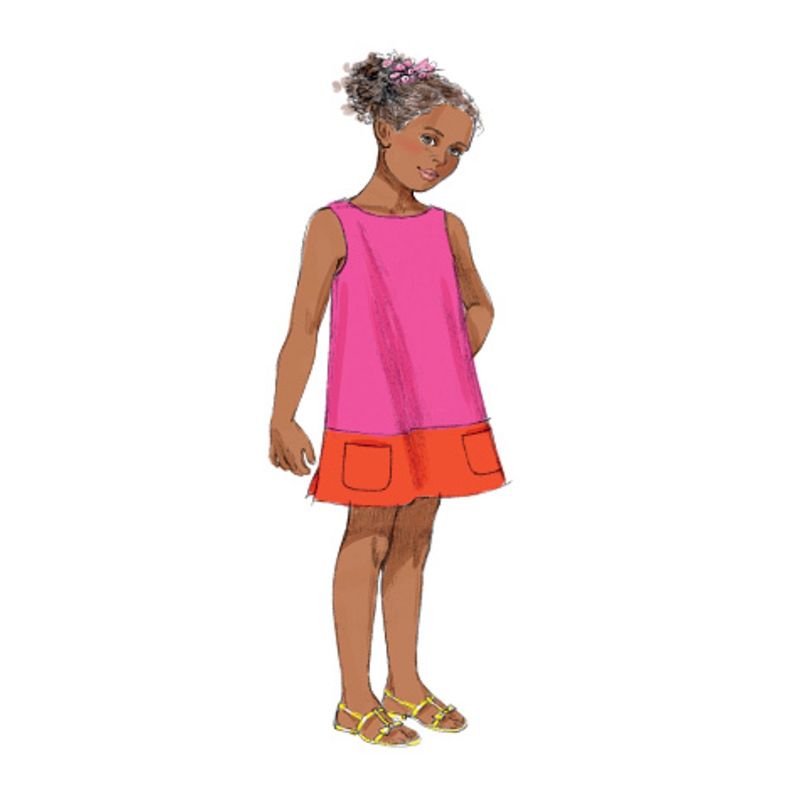 Patron Butterick 5876/CCB - Robe enfant