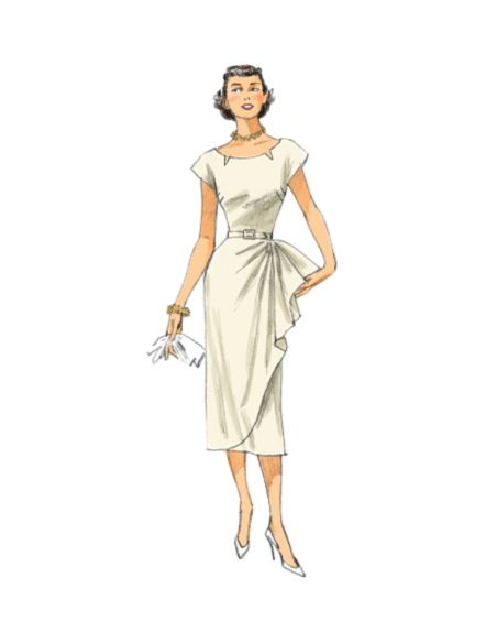 Patron Butterick 5880/A5 - Robe et ceinture