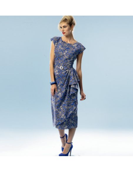 Patron Butterick 5880/A5 - Robe et ceinture