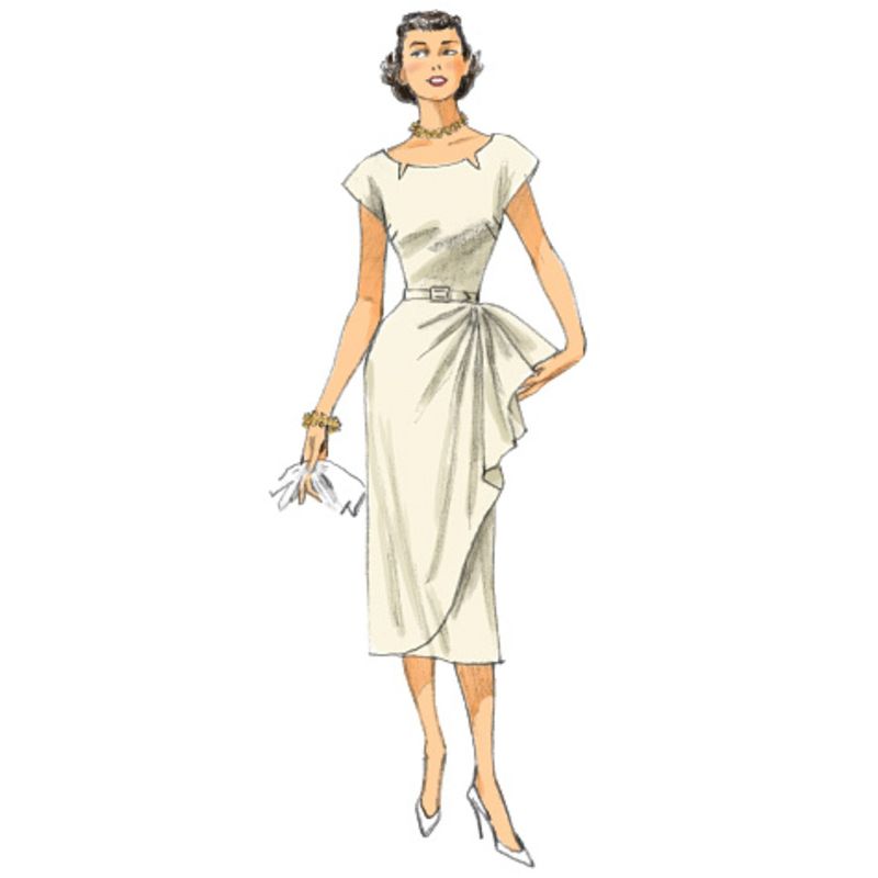 Patron Butterick 5880/A5 - Robe et ceinture