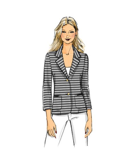 Patron Butterick 5926/B5 - Veste