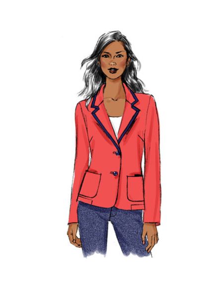 Patron Butterick 5926/B5 - Veste