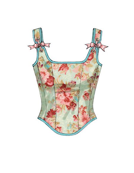 Patron Butterick 5935/AX5 - Corset