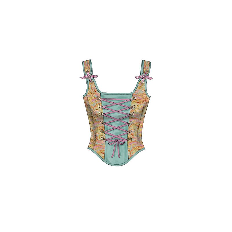 Patron Butterick 5935/AX5 - Corset