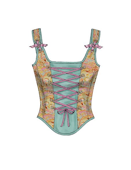 Patron Butterick 5935/AX5 - Corset