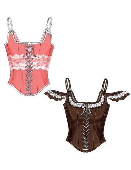 Patron Butterick 5935/AX5 - Corset