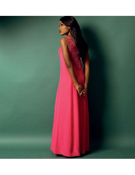 Patron Butterick 5963/A5 - Robe de chambre, haut, chemise de nuit, pantalon et sac à main