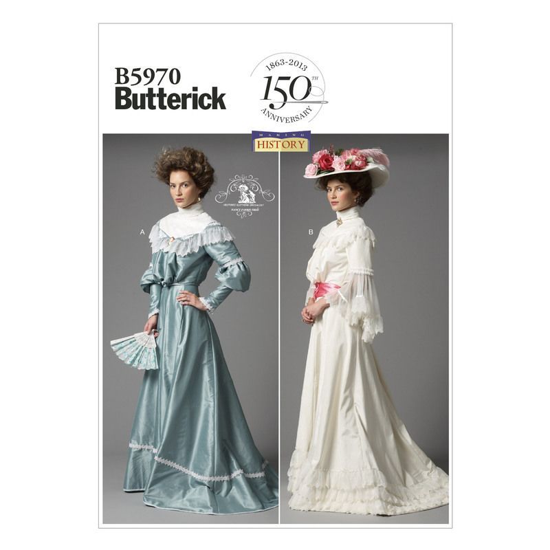 Patron Butterick 5970/B5 - Haut, jupe et ceinture