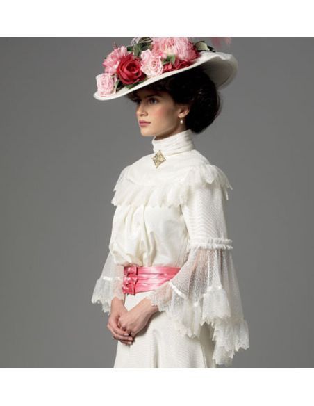 Patron Butterick 5970/B5 - Haut, jupe et ceinture