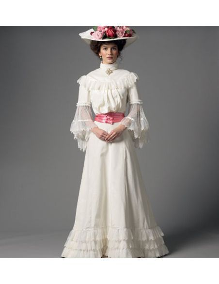 Patron Butterick 5970/B5 - Haut, jupe et ceinture