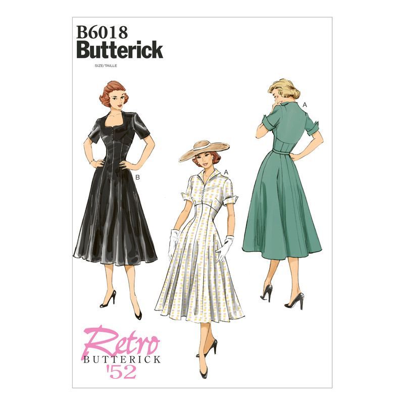 Patron Butterick 6018/A5 - Robe