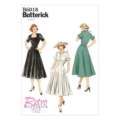 Patron Butterick 6018/A5 - Robe