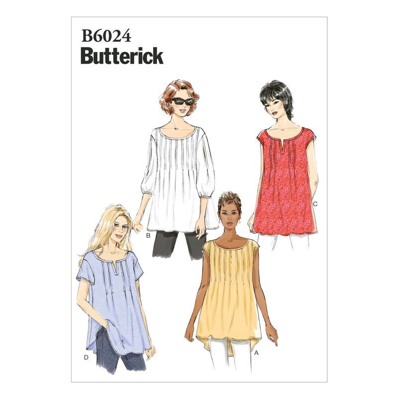 Patron Butterick 6024/Y - Haut