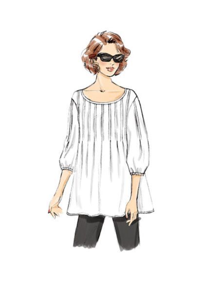 Patron Butterick 6024/Y - Haut