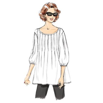 Patron Butterick 6024/Y - Haut 2