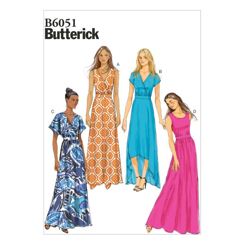 Patron Butterick 6051/B5 - Robe